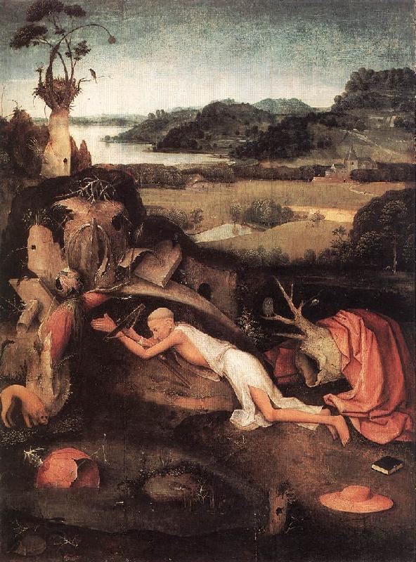 BOSCH, Hieronymus St Jerome in Prayer gfjgh China oil painting art